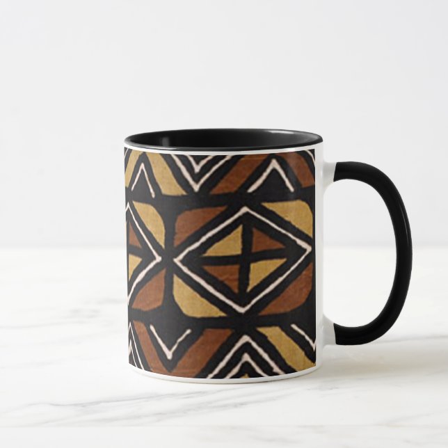 Taza Modelo #2 del paño del fango del Kenyan (Derecha)
