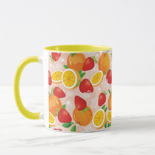 Taza Modelo abstracto con la fresa (Izquierda)