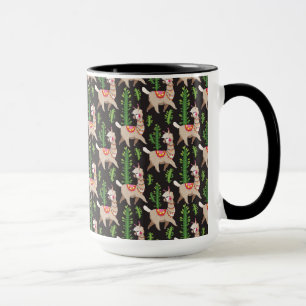 Taza Modelo adornado lindo de las llamas