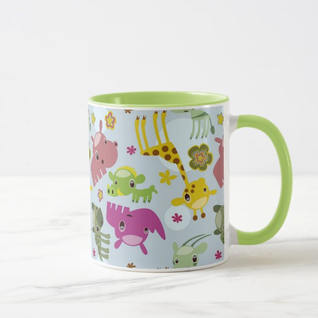 Taza modelo animal del safari (Derecha)