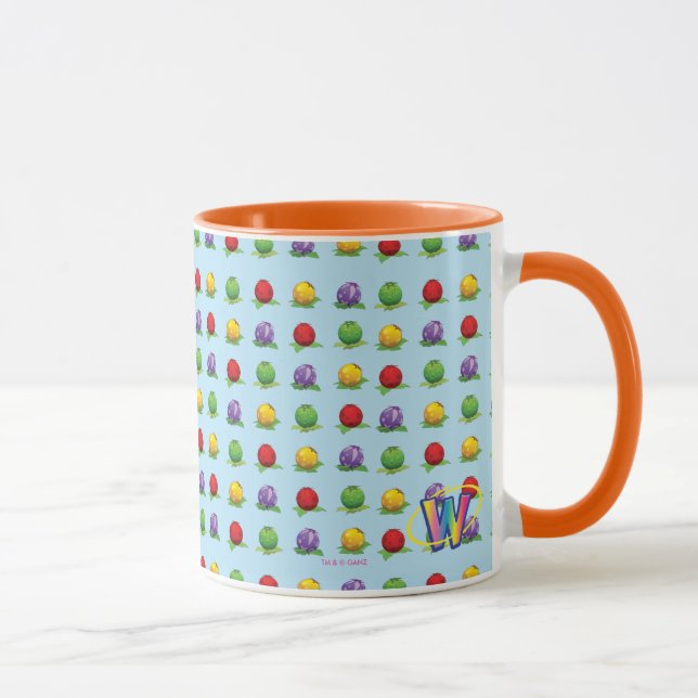 Taza Modelo azul de la baya (Derecha)