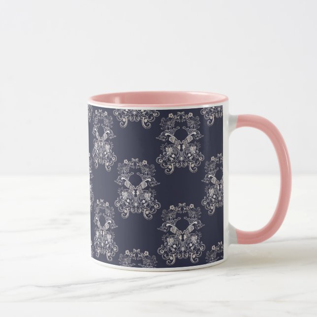 Taza modelo barroco de la marina de guerra del estilo (Derecha)