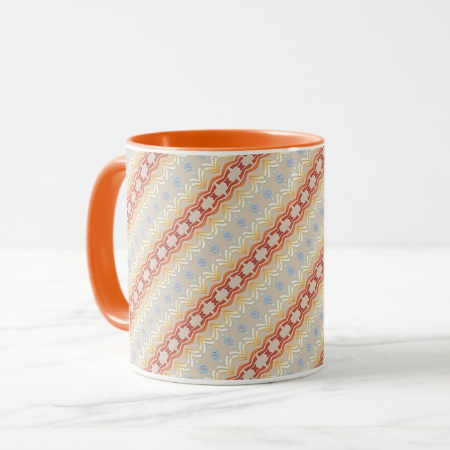 Taza Modelo bohemio étnico del estilo (Anverso izquierdo)