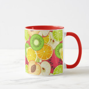 Taza Modelo colorido de la fruta de la diversión