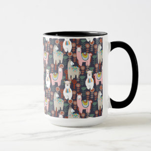 Taza Modelo colorido de las llamas