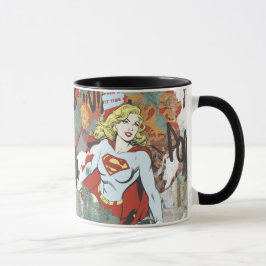 Taza Modelo cómico 8 de las alcaparras de Supergirl
