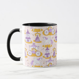Taza modelo con una princesa