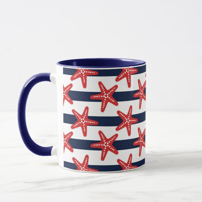 Taza Modelo de barras y estrellas (Izquierda)
