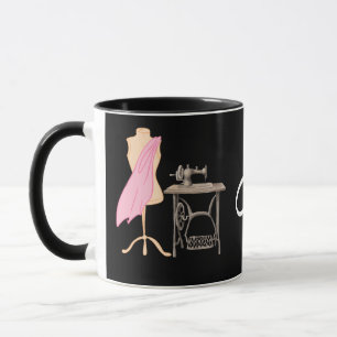 Taza Modelo de costura y máquina de coser MY PASSION
