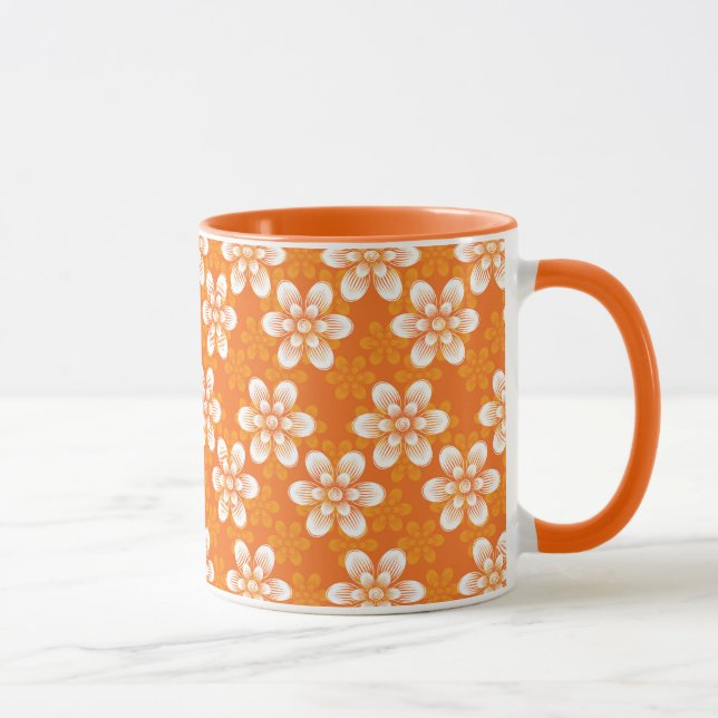 Taza Modelo de flores (Derecha)
