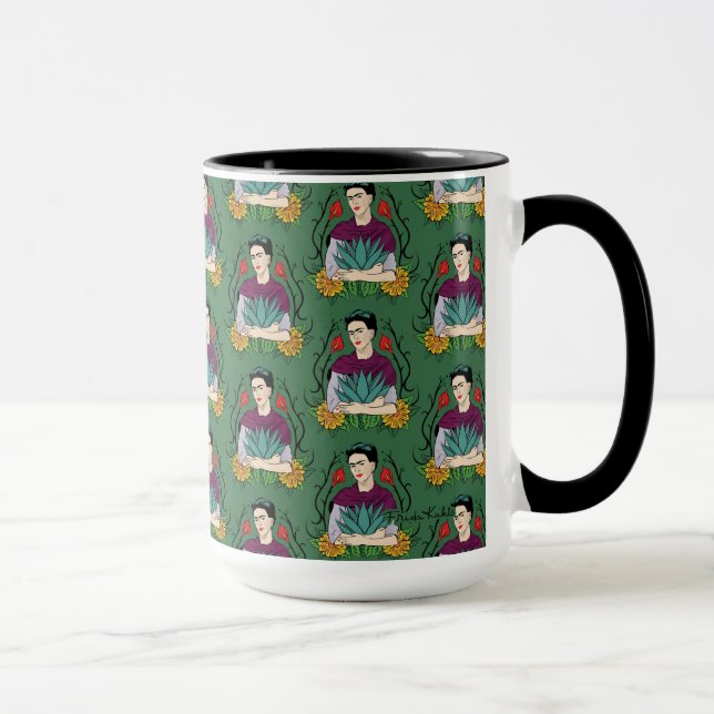 Taza Modelo de Frida Kahlo el | MI México Lindo (Derecha)