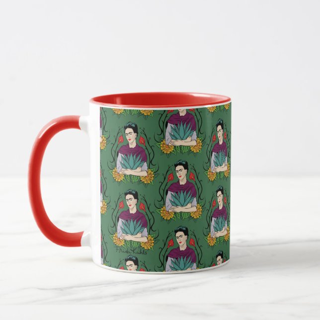 Taza Modelo de Frida Kahlo el | MI México Lindo (Izquierda)