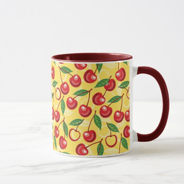 Taza Modelo de la cereza (Derecha)