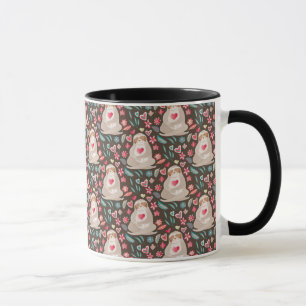 Taza Modelo de la pereza de la tarjeta del día de San