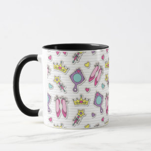 Taza modelo de la princesa de la mariposa