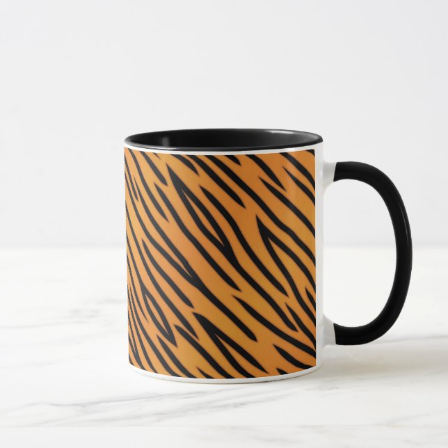 Taza Modelo de la raya del tigre (Derecha)