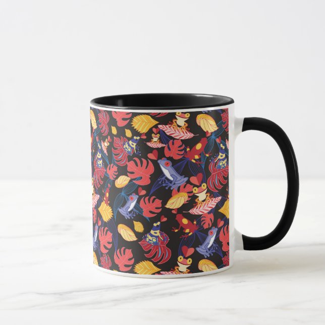 Taza Modelo de las ranas de los amantes (Derecha)