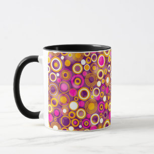 Taza Modelo de lunar violeta