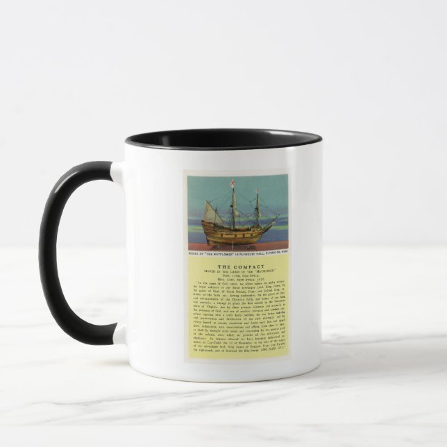 Taza Modelo de Mayflower (Izquierda)