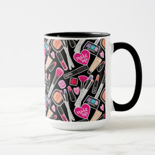 Taza Modelo de neón del maquillaje