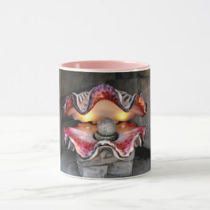 Taza Modelo de perla con cáscara