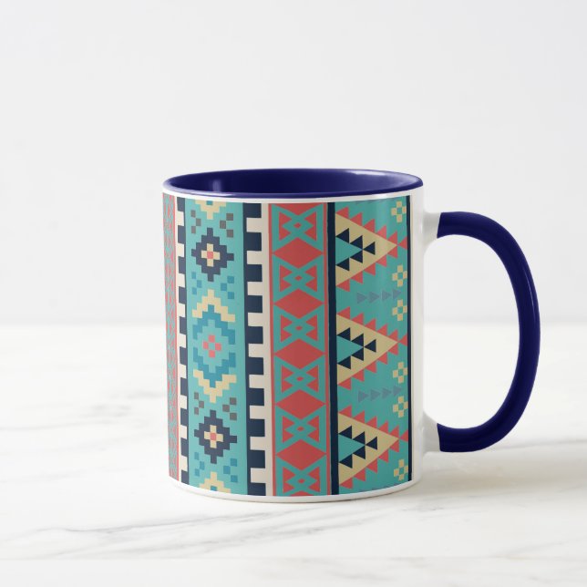 Taza Modelo del Azteca del nativo americano (Derecha)