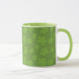 Taza Modelo del azul de la tortuga
