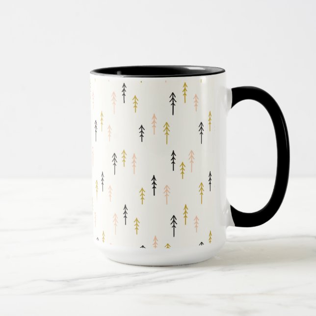 Taza Modelo del bosque del árbol de navidad (Derecha)