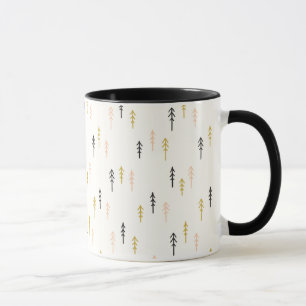 Taza Modelo del bosque del árbol de navidad
