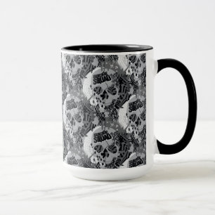 Taza Modelo del cráneo del pelotón el del suicidio