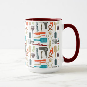 Taza Modelo del cuidado del cabello