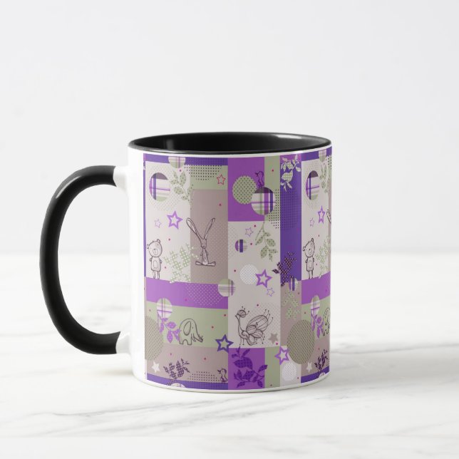 Taza Modelo del edredón del bebé (Izquierda)