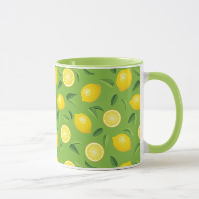 Taza Modelo del fondo de los limones (Derecha)