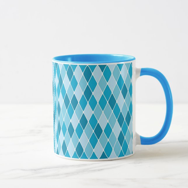 Taza Modelo del invierno del Harlequin (Derecha)