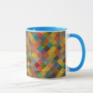 Taza Modelo del vintage. Geométrico