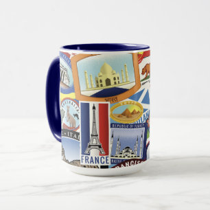 Taza Modelo del World Travel