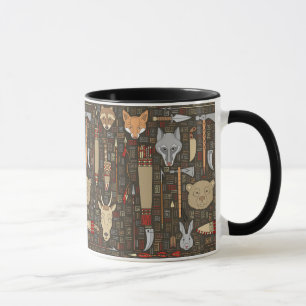 Taza Modelo étnico de la caza