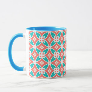 Taza Modelo étnico multicolor