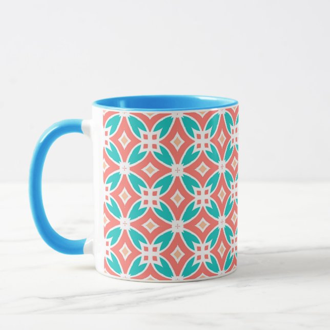 Taza Modelo étnico multicolor (Izquierda)