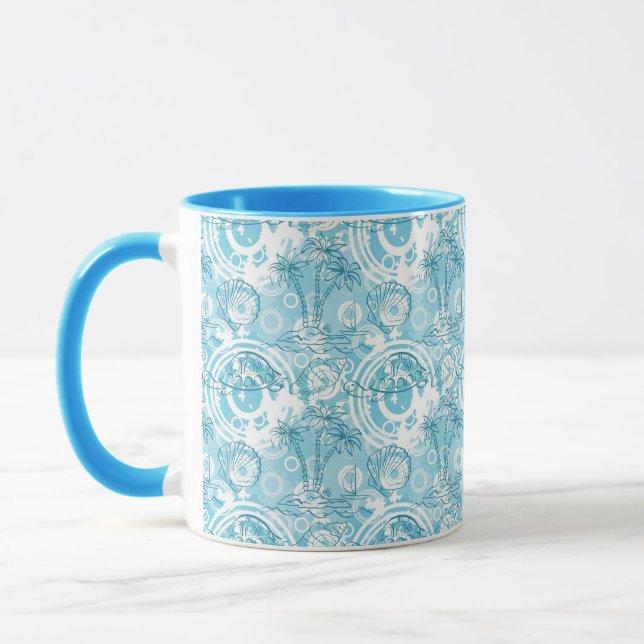 Taza modelo exótico del océano (Izquierda)