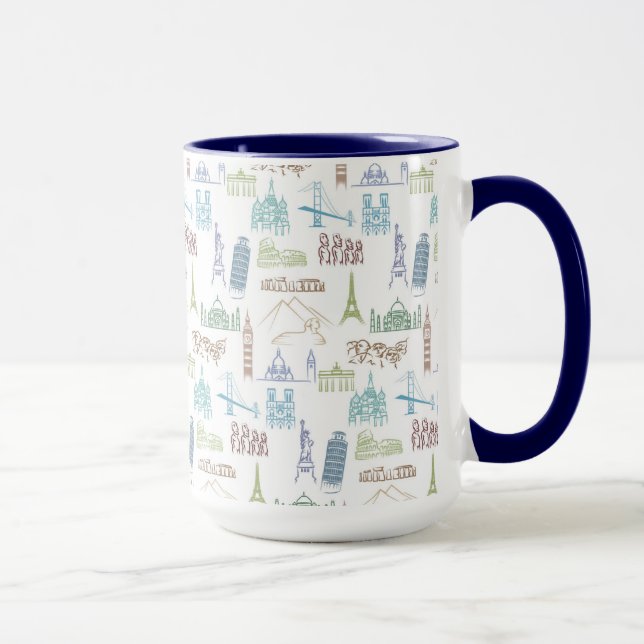 Taza Modelo famoso de las señales (Derecha)