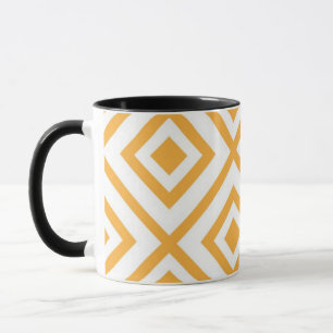 Taza Modelo geométrico formado rombo