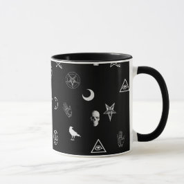 Taza Modelo gótico de los símbolos