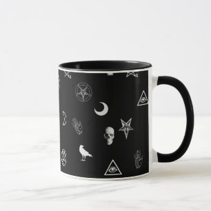 Taza Modelo gótico de los símbolos