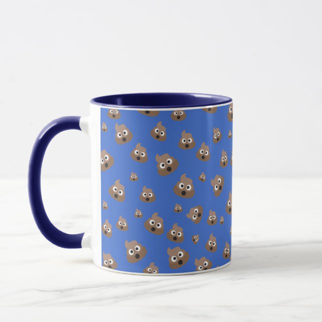 Taza Modelo lindo de la emoji del impulso (Izquierda)
