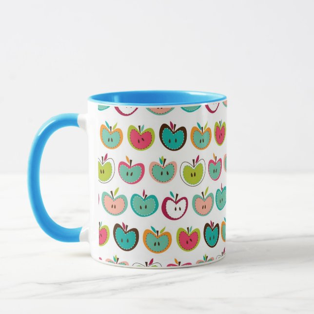 Taza Modelo lindo de la manzana (Izquierda)