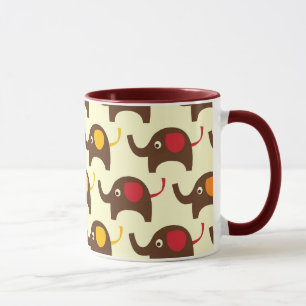 Taza Modelo lindo de la naturaleza del kawaii de los