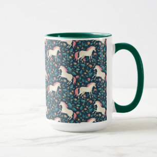 Taza Modelo mágico hermoso del unicornio