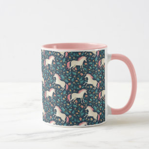 Taza Modelo mágico hermoso del unicornio