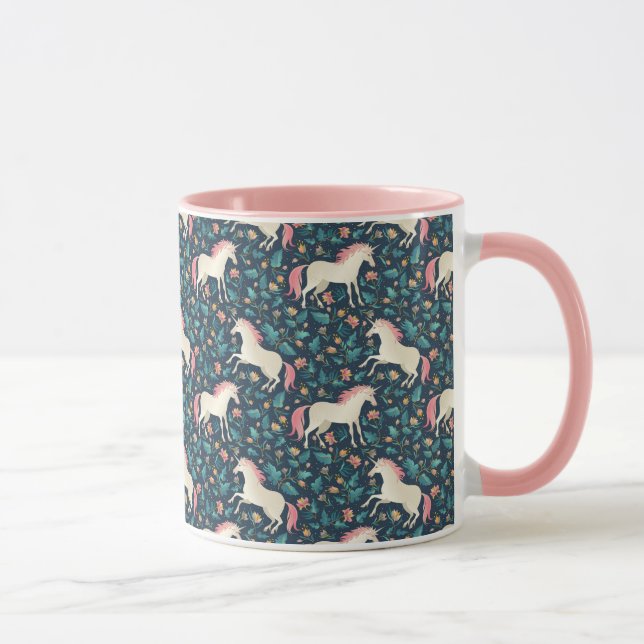 Taza Modelo mágico hermoso del unicornio (Derecha)